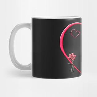 Hearts and Flowers Mug